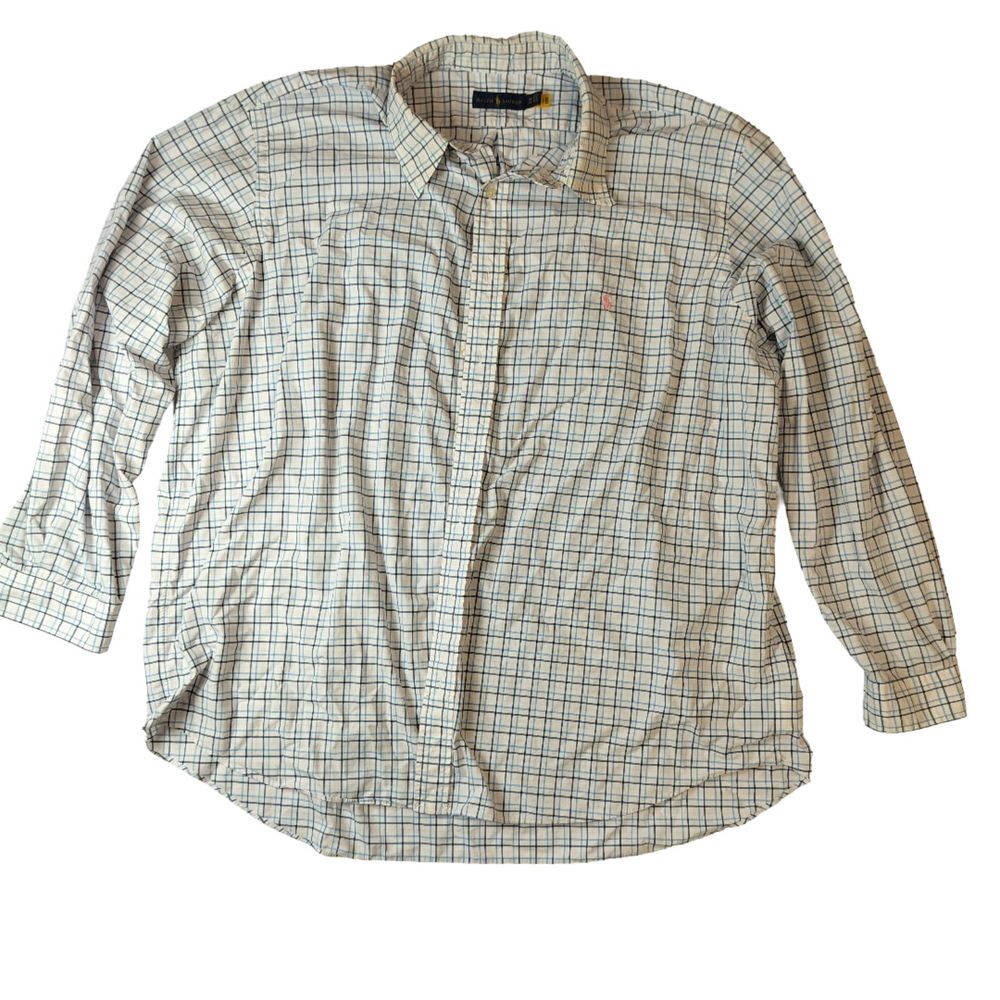 Men's Ralph Lauren 3XB 3TG Button Down Dress Shirt